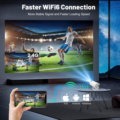 WiFi 6 mini projector
Bluetooth home theater projector
4K portable projector
Smart projector with rotating stand
HD projector for smartphones
Wireless projector for gaming
Ceiling projection mini projector
Compact 4K movie projector
Smart Bluetooth projector for home
1080P HDMI projector with speakers
Best WiFi 6 projector for home theater
Portable Bluetooth projector with 180° stand
High-resolution mini projector for smartphones
Smart projector with built-in WiFi and Bluetooth
4K HD projector for movies 